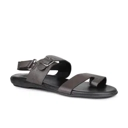 ATESBER by Inc.5 Men Leather Comfort Sandals image 5