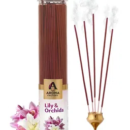 The Aroma Factory Green & Purple 3 Pieces Herbal Incense Sticks image 4