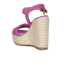 Saint G Leather Wedge Heels image 2