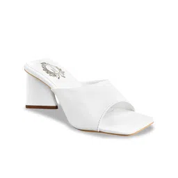 Shoetopia Girls Open Toe Block Heels image 4