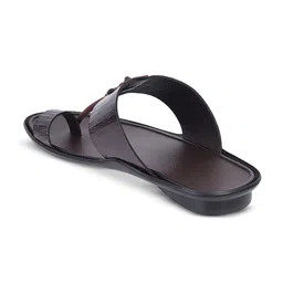 Metro Men Leather Comfort Sandals image 3