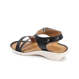 VENDOZ Textured Open Toe Sandals image 3