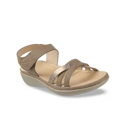 Metro Printed Strappy Comfort Heels image 4