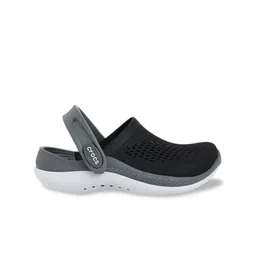 Crocs Unisex Kids Black & Grey LiteRide 360 Clogs Sandals image 3