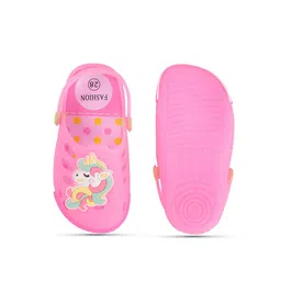 Yellow Bee Girls Unicorn LED Clogs image 5