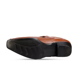 Bxxy Men Ethnic PU Elevator Shoe-Style Sandals image 4