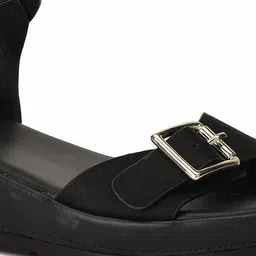 Bata Buckle Detailed Wedge Heels image 4