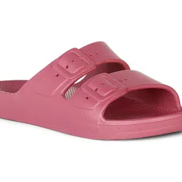 Sandak by Bata Women Two Strap Open Toe Flats With Buckle Detail image 5