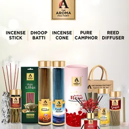 the aroma factory The Aroma Set of 2 Wooden Incense Stick image 3