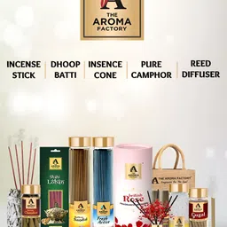 The Aroma Factory 3-Pcs White Rose,Chandan & Lemon Bhimseni Scented Camphors image 5