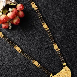 MANSIYAORANGE Gold-Plated Temple Mangalsutra-image-17