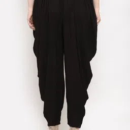 Clora Creation Women Pack Of 2 Black & Green Solid Dhoti Salwar image 5