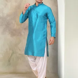 Jompers Men Mid Rise Dhotis image 3