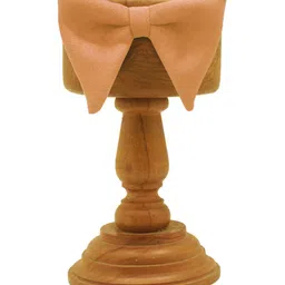 MUTAQINOTI Men Cream-Coloured Bow Tie image 1