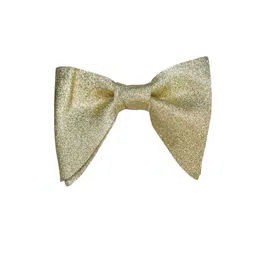 MUTAQINOTI Men Cream-Coloured Bow Tie image 2
