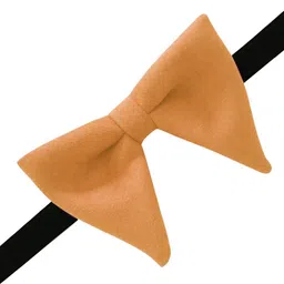 MUTAQINOTI Men Cream-Coloured Bow Tie image 3