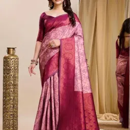 Sitanjali Ethnic Motifs Woven Design Zari Kanjeevaram Saree-picture-27