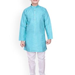 Pro-Ethic STYLE DEVELOPER Boys Mandarin Collar Kurta With Pyjamas-picture-19