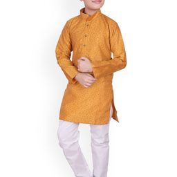 Pro-Ethic STYLE DEVELOPER Boys Geoemtric Printed Kurta with Pyjamas-picture-34