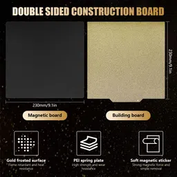 zorbes 3D Printer PEI Build Plate 230mm Plate/Bed image 2