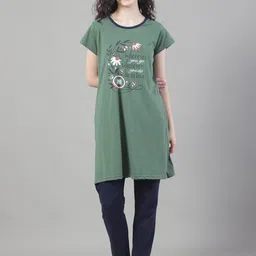 PERFECT LINE Floral Printed Night Suit-picture-30