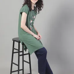 PERFECT LINE Floral Printed Night Suit image 3