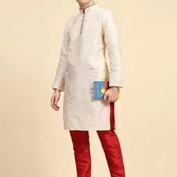 Moda Rapido Men Regular Kurta with Churidar image 2