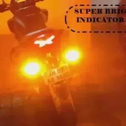 sanoxgrafixs Side LED Indicator Light for Universal For Bike, Universal For Car Universal For Bike image 3