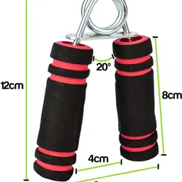 a g enterprises Pro V-Shaped Hand Gripper for Rapid Hand and Forearm Muscle Gain Hand Grip/Fitness Grip image 2