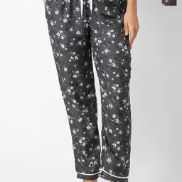 NOIRA Women Pack Of 2 Printed Straight Lounge Pants-image-73