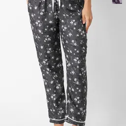 NOIRA Pack Of 2 Mid-Rise Printed Lounge Pants-picture-25