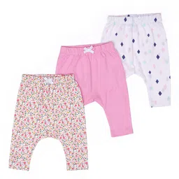 MiArcus Kids Pack Of 3 Multicoloured Printed Mid-Rise Lounge Pants-picture-19