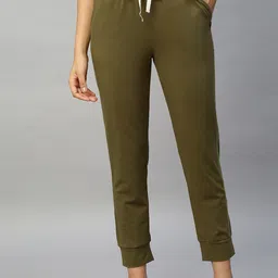 Chemistry Women Solid Mid-Rise Joggers Lounge Pants-picture-14