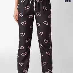 NOIRA Women Pack Of 2 Printed Lounge Pants-picture-30
