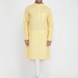 ROYAL KURTA Pure Cotton Kurta with Pyjamas-picture-21