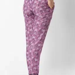 NOIRA Women Pack Of 2 Printed Lounge Pants image 5