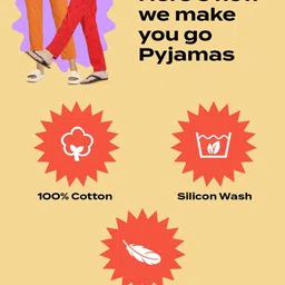 Bewakoof Men Cotton Oversized Lounge Pants image 4