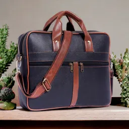 bagneeds Men & Women Black Messenger Bag image 1