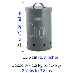 hazel Galvanized Steel Green Storage Container image 3