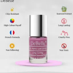 DeBelle Long Lasting Gel Nail Lacquer with Seaweed Extract - Flamboyant Florina 6 ml image 4