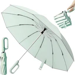 tazomi UV protection outside down design 3-fold Automatic Open Travel Umbrella-picture-13