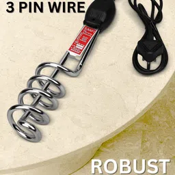 sanfi BLACK 2000W SHOCKPROOF IMMERSION HEATER ROD 2000 W Shock Proof Immersion Heater Rod image 5