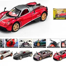 happy chappie 1:32 Scale Die-Cast Metal Pull Back Toy Car with Lights & Sound for Kids image 4