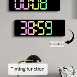 szelam Digital 12 cm X 38 cm Wall Clock image 4
