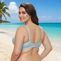 bilqis Pack of 3 Women Full Coverage Non Padded Bra image 2