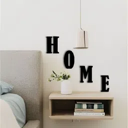 VAH Kya Bat Hai !! Black Wooden Waterproof Alphabet G Wall Hanging image 4