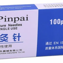 Aravli TX-PinPai Acupuncture Needle Acupuncture For Single Use (Pcs 100 Needle)Size: 0.25*25 Sterile Needle set of 2 Massager-image-2