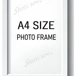 Stuthi Arts White Wooden Wall Photo Frame-picture-30