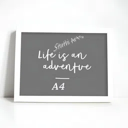 Stuthi Arts White Wooden Wall Photo Frame-picture-28