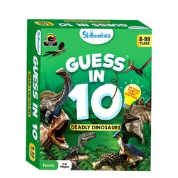 Skillmatics Kids Guess in 10 Deadly Dinosaurs Card Games image 2